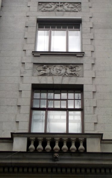 Каменноостровский проспект, дом 26-28. Фрагмент фасада